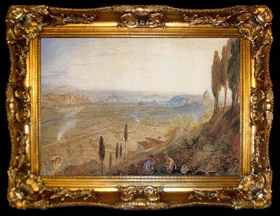 framed  Joseph Mallord William Turner Roman, ta009-2